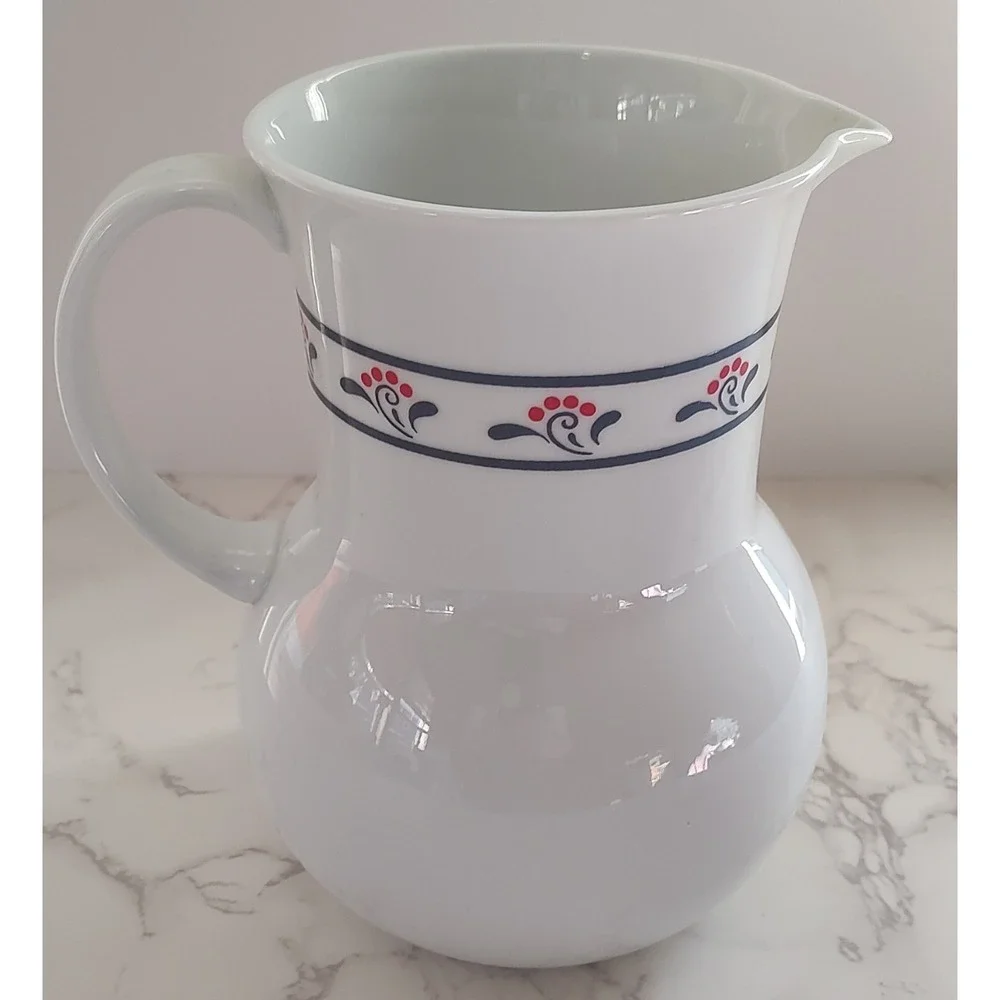 1982 Copco Japan Country Iced Tea Pitcher Excellent Condition Holds 6 Cups